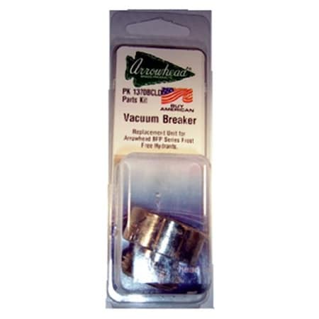Arrowhead Brass Arrowhead Brass & Plumbing PK1370 Vacuum Breaker Fine Thread Inlet Nickel Plated 141460